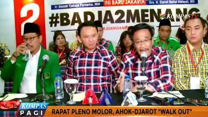 72 Persen Masyarakat Puas dengan Kinerja Ahok-Djarot