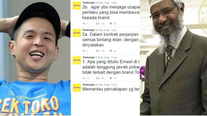 Tolak Angin Bersikap, Kontrak Ernest Prakasa tak Diperpanjang
