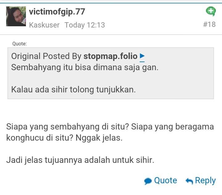 Ada dupa, Alquran, dan Alkitab di sidang Ahok