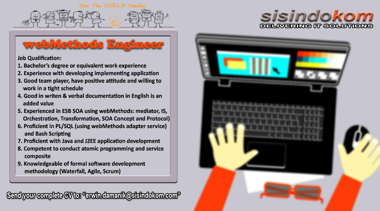 Lowongan Kerja IT / webMethods Engineer