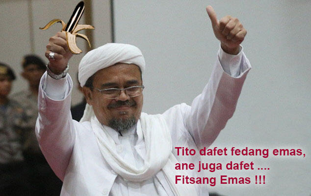 Polri singkap fakta seputar pedang emas dari Raja Salman