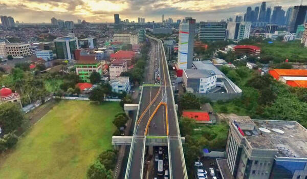 Struktur Jalan Layang Ciledug-Tendean Terselesaikan