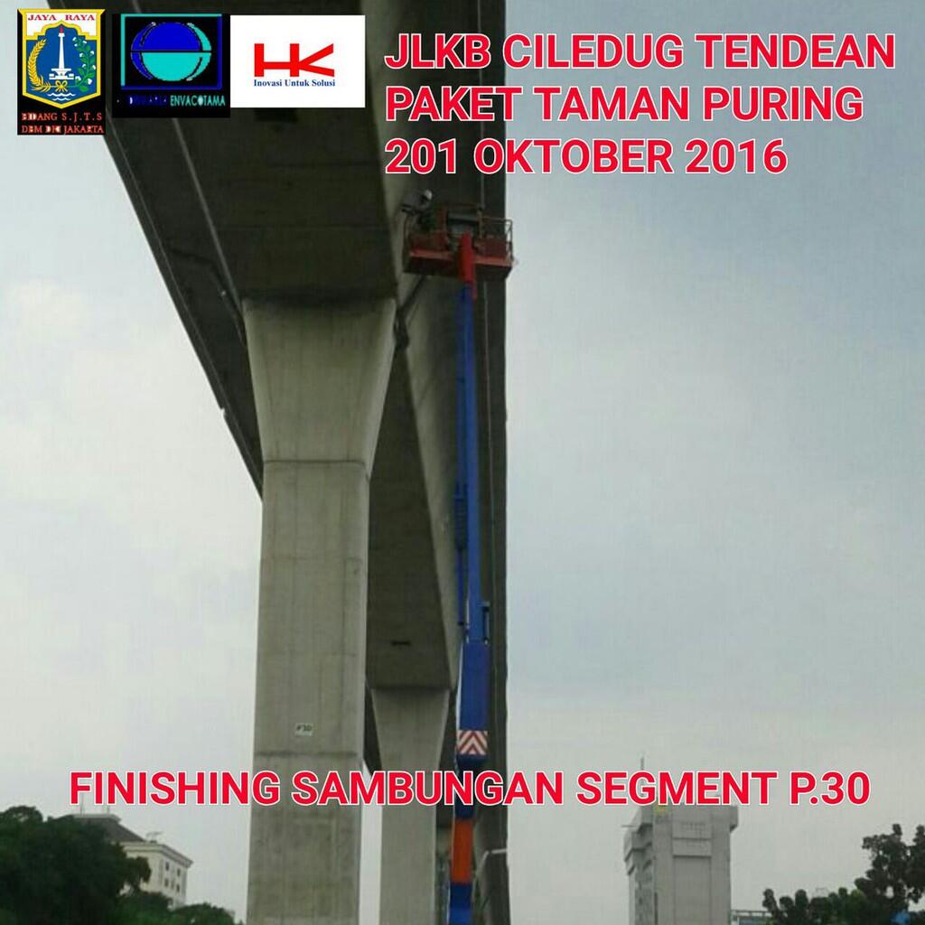Struktur Jalan Layang Ciledug-Tendean Terselesaikan