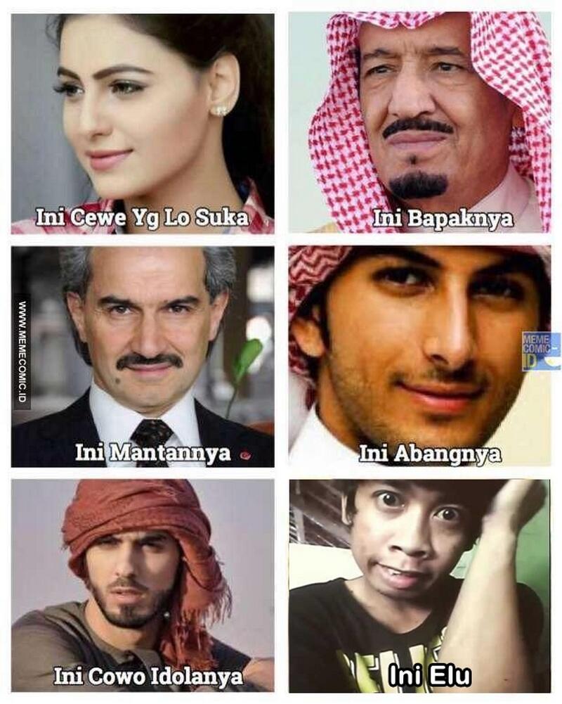 KOCAK!!! Pangeran Arab Jadi Bahan Meme Netizen