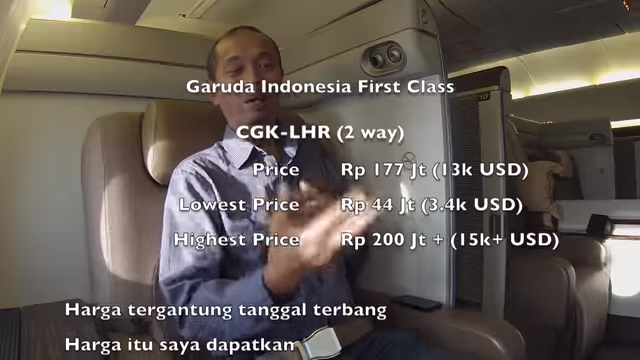 5 FASILITAS MEWAH PENERBANGAN FIRST CLASS