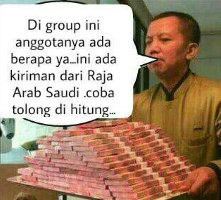 9 Meme kocak ini ikut sambut kedatangan Raja Salman, bikin ngakak