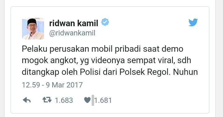 Demo Tolak Transportasi Online, Sopir Angkot Rusak Mobil Keluarga Berisi Balita