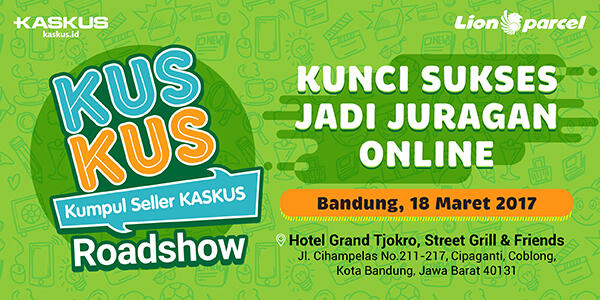 Seru-seruan Bareng KUSKUS di Bandung Yok, Gan!