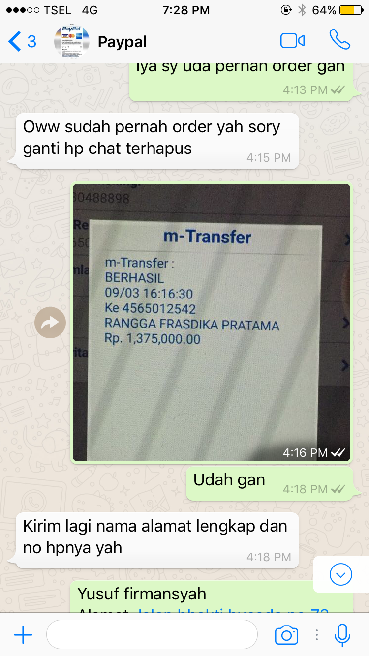Jasa Bayar Beli Ebay,Aliexpress,Alibaba,Amazon,Airbnb,Gearbest.