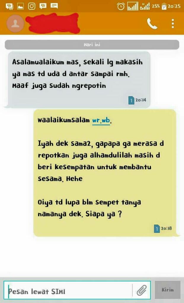 Menjadi relawan ojek saat Aksi Angkot Mogok Malang, pria ini malah mau dapat jodoh.