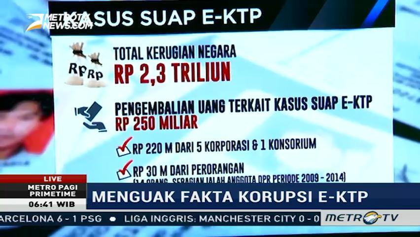 Korupsi KTP-el, Irman &amp; Sugiharto didakwa Bersama Setya Novanto