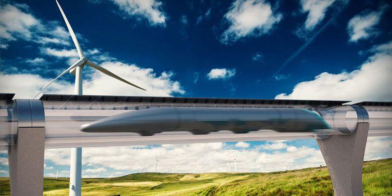 Transportasi Canggih Hyperloop, Jarak Jakarta-Jogja hanya 25 Menit