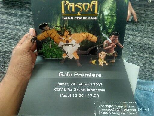 [FR Pasoa & Sang Pemberani adalah Film Animasi 3D buatan anak SMK