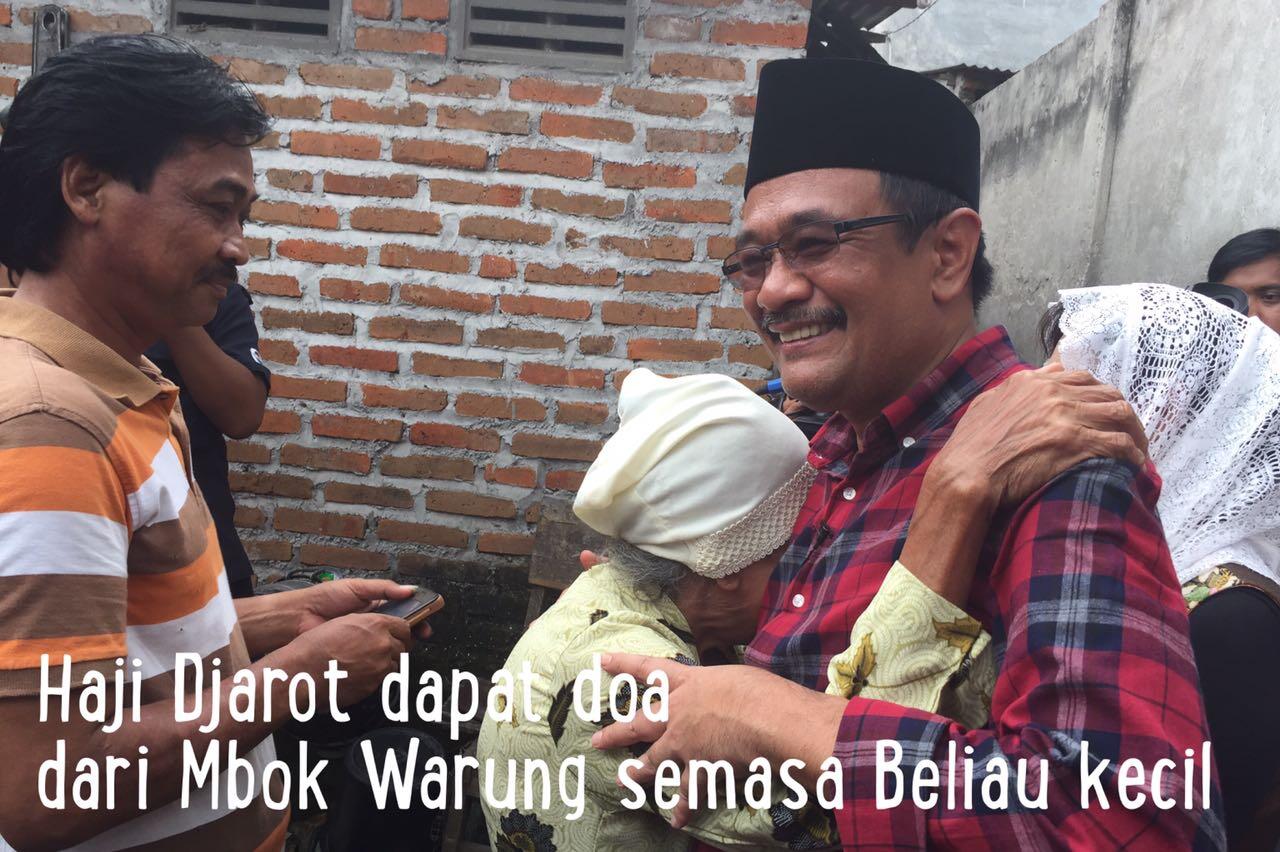Ziarah dan Do'a dari si mbok dari tempat masa kecil Djarot