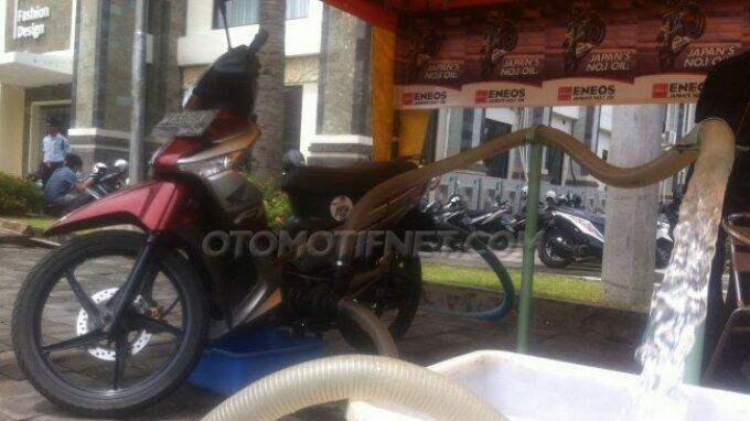 Uniknya Pompa Air Bertenaga Sepeda motor