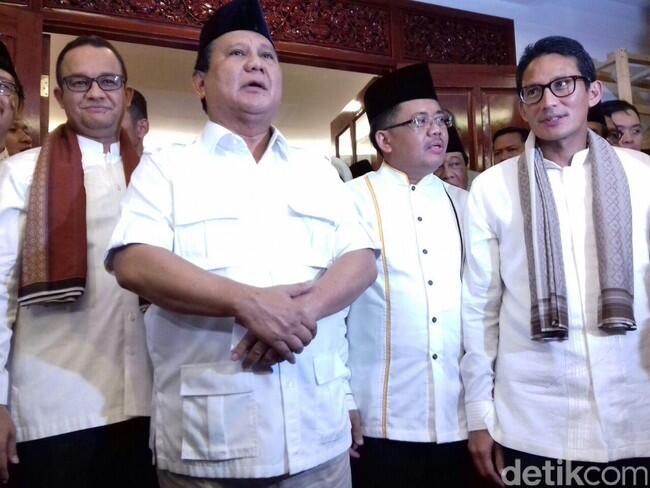 Sandiaga Ingin Prabowo Bantu Galang Dana Kampanye Lewat Dinner