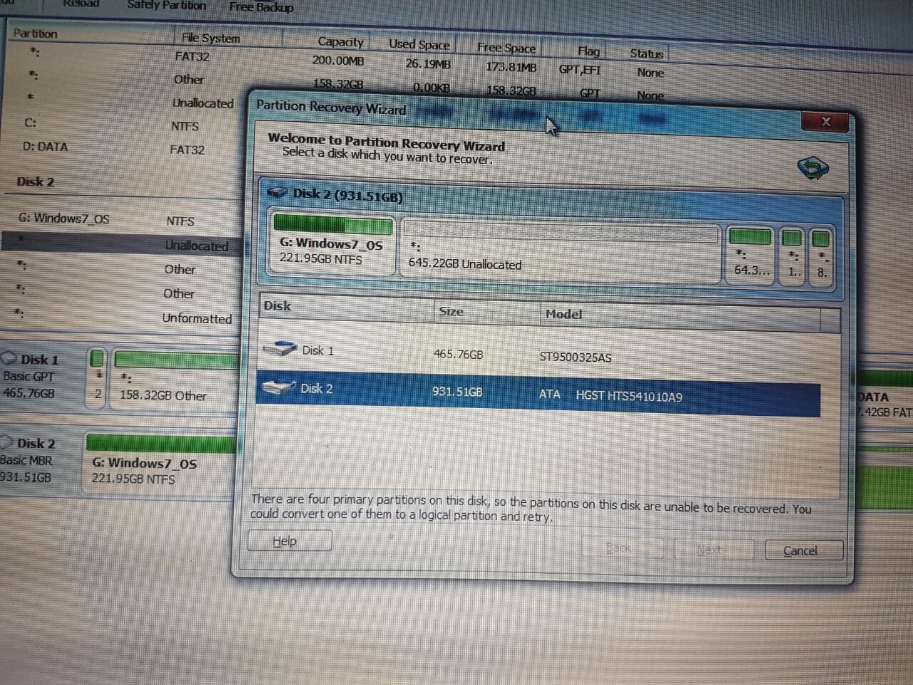 (HELP) Recover Partisi Hilang