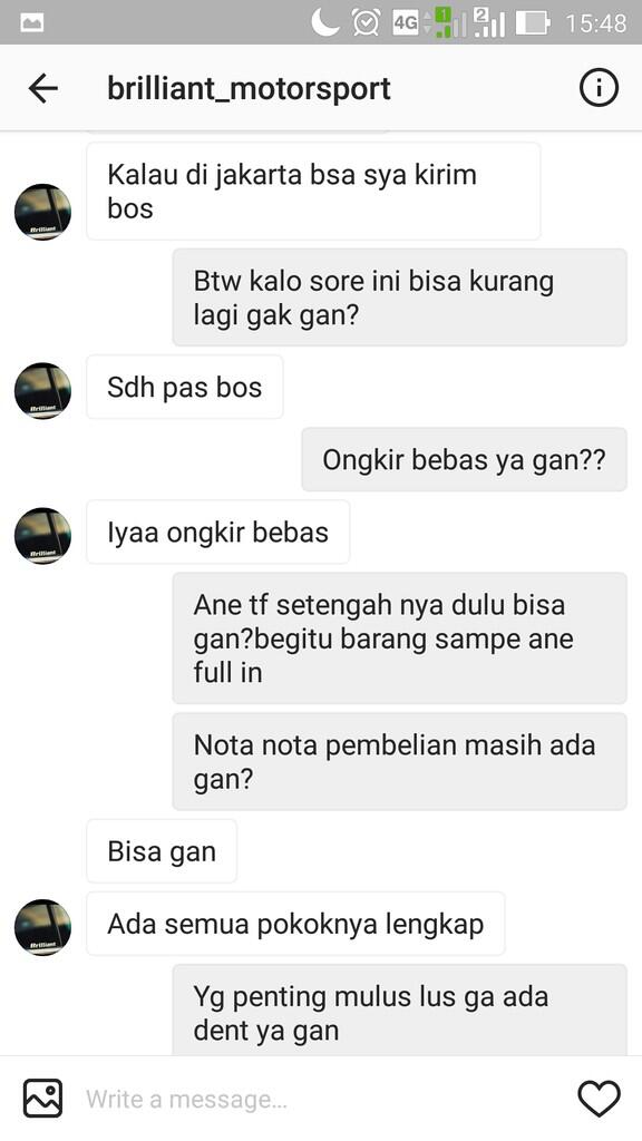 MOHON BANTUAN KEMUNGKINAN ADANYA PRAKTIK PENIPUAN