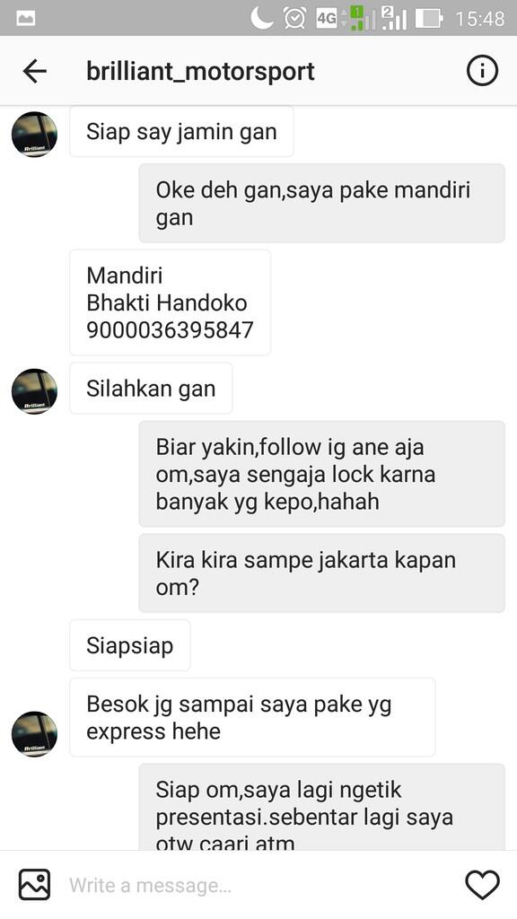 MOHON BANTUAN KEMUNGKINAN ADANYA PRAKTIK PENIPUAN