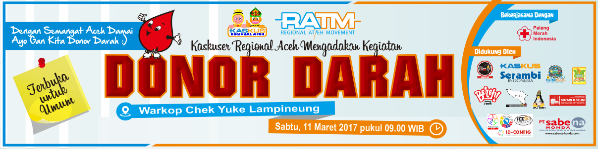 &#91;FR&#93; Baksos Donor Darah Aceh Damai