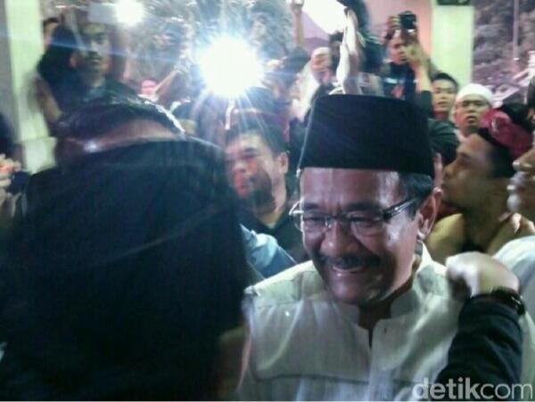 Dikawal Ketat, Djarot Tinggalkan Acara Peringatan Supersemar