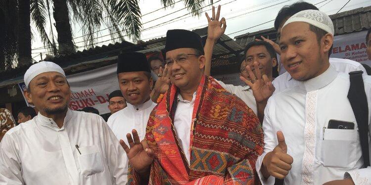 Sambangi Cililitan, Anies dapat dukungan dari warga Batak