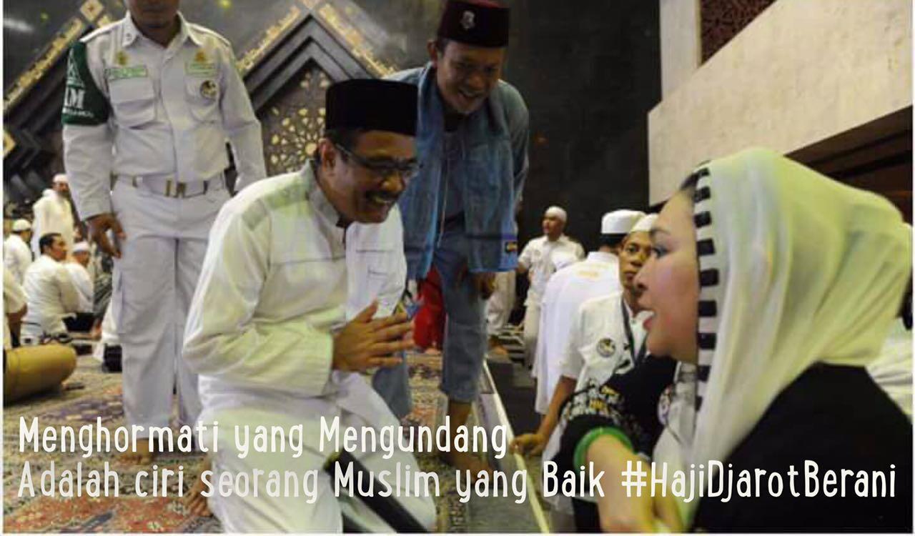 Penuhi Undangan Dibalas Cacian &amp; Makian #HajiDjarotBerani