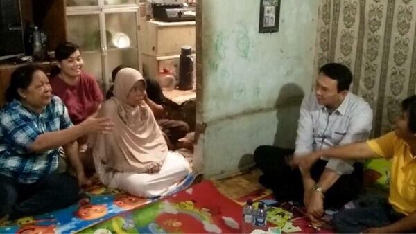 Ahok Tawarkan Rumah Susun, Keluarga Nenek Hindun Menolak
