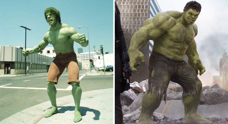 Bandingkan Gan Photo Superhero Dulu dan kini, Ayo Apa Bedanya?