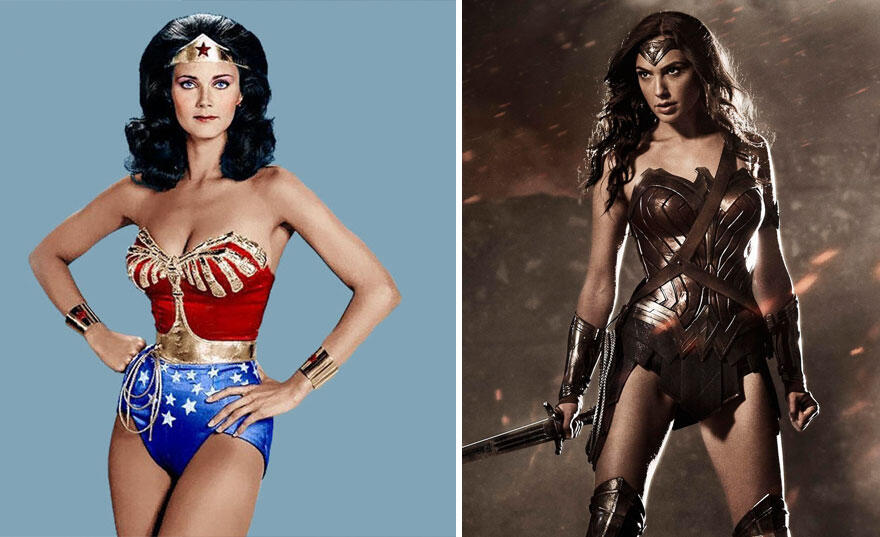 Bandingkan Gan Photo Superhero Dulu dan kini, Ayo Apa Bedanya?