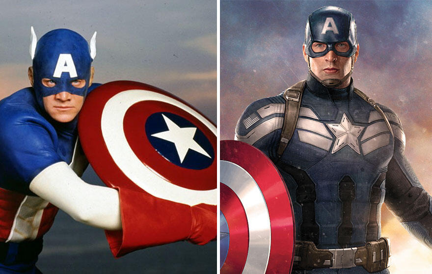 Bandingkan Gan Photo Superhero Dulu dan kini, Ayo Apa Bedanya?