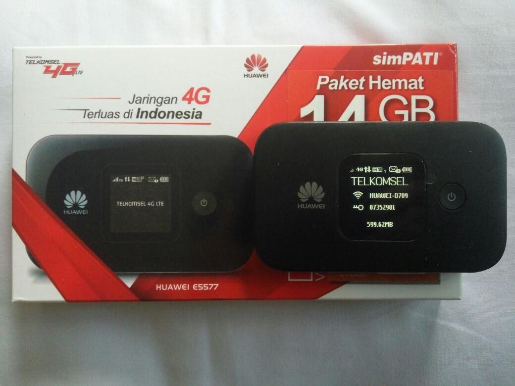 &#91;REVIEW&#93; MIFI 4G HUAWEI E5577 FREE TELKOMSEL 14GB UNLOCK VERSION GARANSI 3 TAHUN