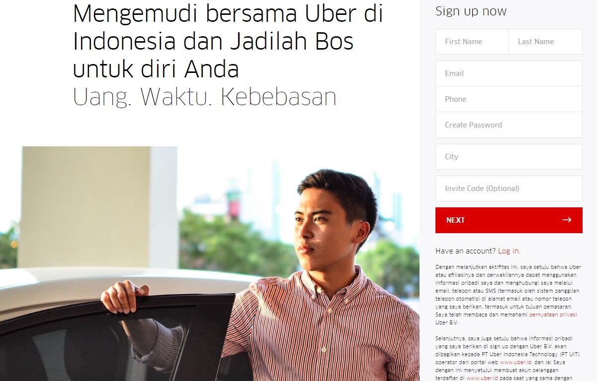 Lowongan Kerja Driver Uber daerah Karawaci dan sekitarnya (penghasilan 5jt++!!)