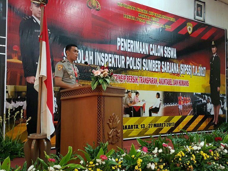 Penandatanganan Pakta Integritas Rekruitmen SIPSS 2017 untuk Wujudkan Polisi Bersih