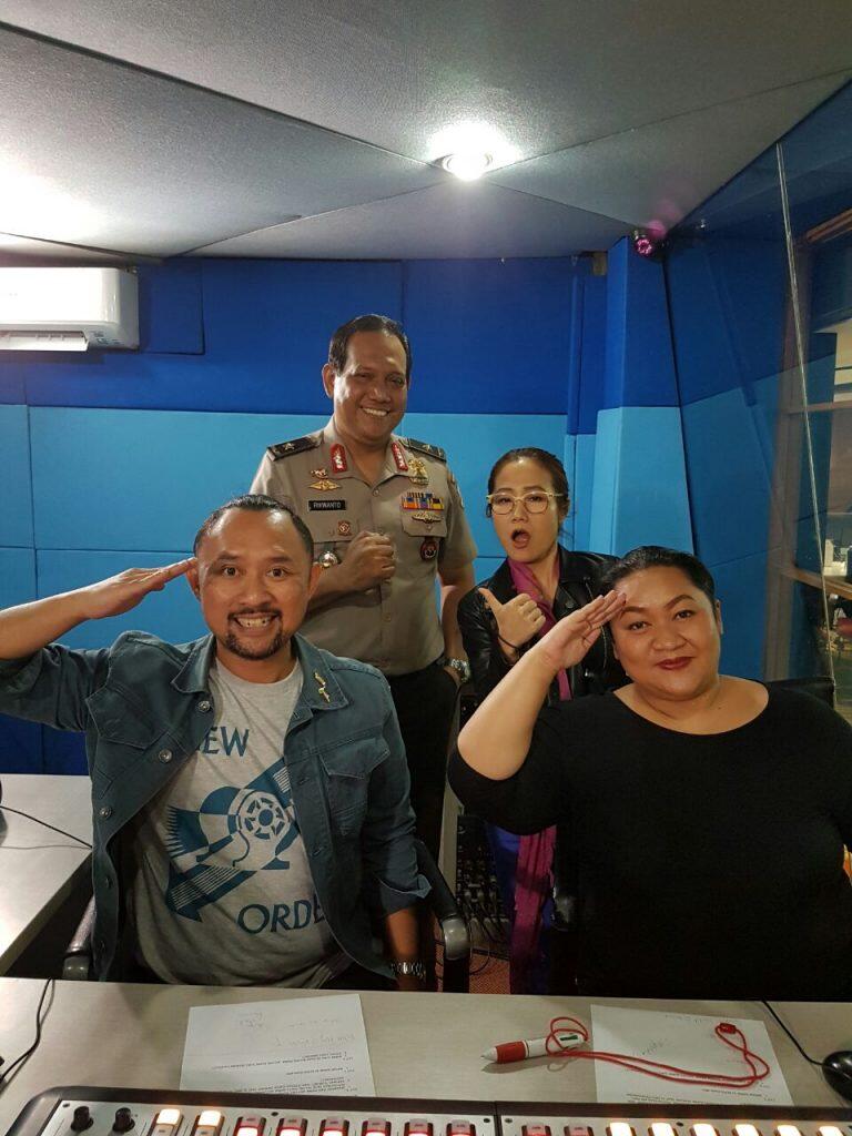 Di Pandu Ronald dan Tike, Brigjen Pol Rikwanto Kupas PAM Pilkada DKI di Radio Jack FM