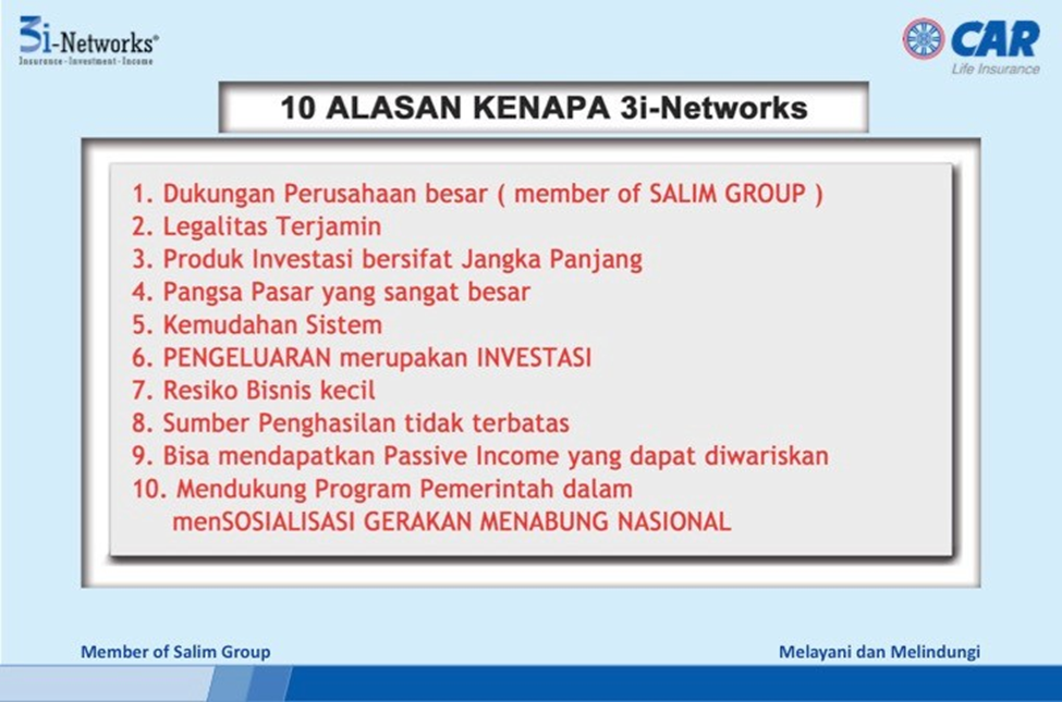 3inetworks,Bisnis Solusi Khusus Yang Mau Merubah Nasib!