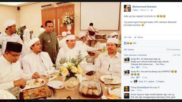 Viral! Foto Anies Bersama Tommy Soeharto dan Habieb Rizieq, Netizen Sebut Ngeri!