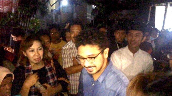 Mengaku Tak Percaya Kabar di Media, Giring 'Nidji' Hadiri Tahlilan Almarhum Hindun