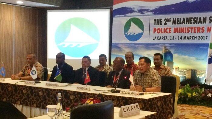 Polri Gandeng Negara Kepulauan Melanesia Perangi Kejahatan Transnasional