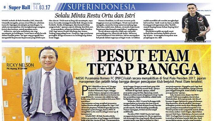 Manajemen Pusamania Tetap Bangga