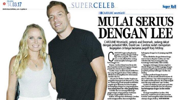 Caroline Wozniacki Makin Lengket dengan David Lee