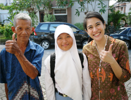 Dian Sastro Udeh Cantik , Baik Lagi Gan : Menggalang Dana Untuk Program Beasiswa