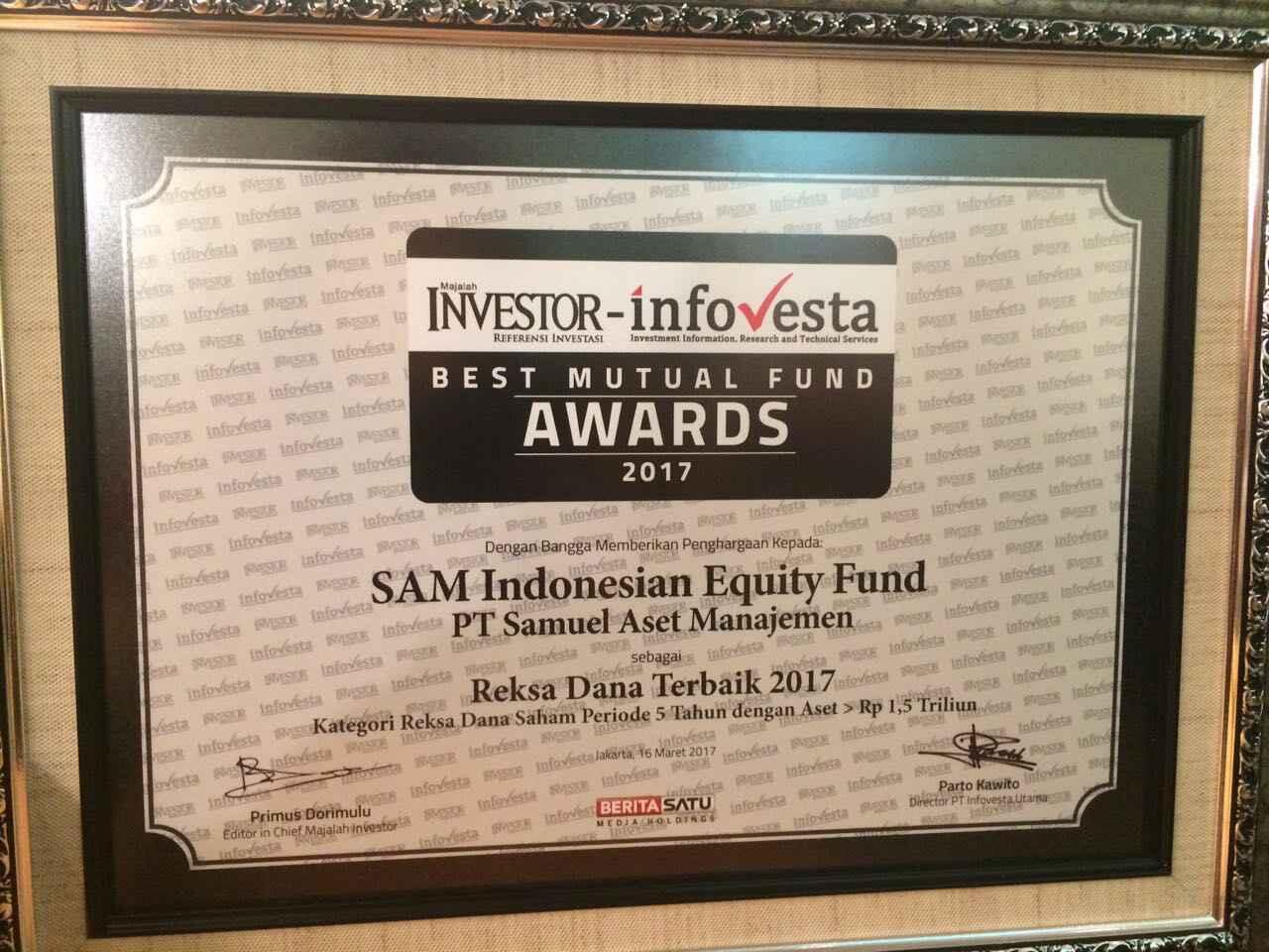 Reksadana SAM (Fixed income, Pasar Uang, Equity, Campuran & Syariah)