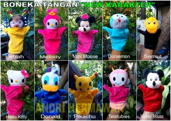 Grosir Boneka  Tangan Surabaya 