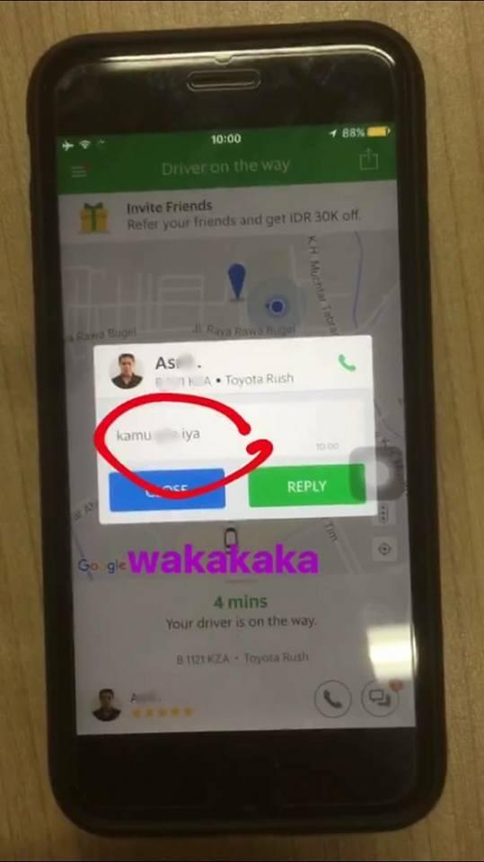 Orang ini pesan GrabCar rute Bekasi-Sulawesi, jawaban drivernya kocak!