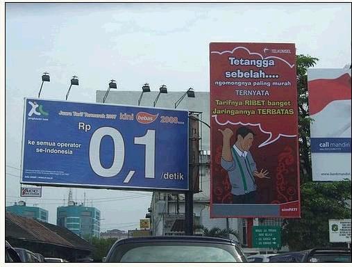 12 Spanduk iklan ini unik banget deh, jadi pengen ketawa terus