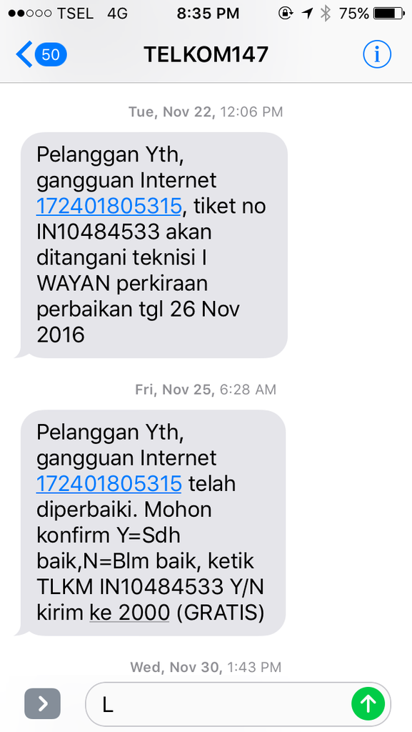 INDIHOME LAYANAN TELKOM TERBURUK