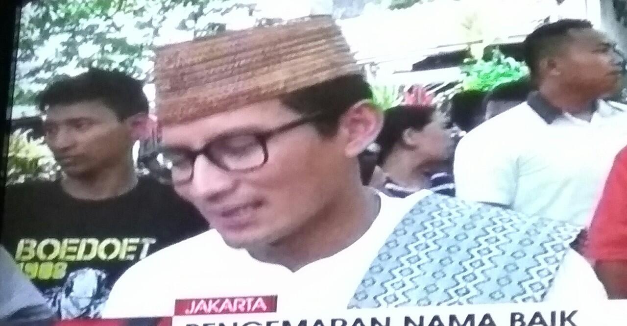 Penuhi Panggilan sebagai Saksi, Sandiaga Akan Berlari ke Polsek Tanah Abang