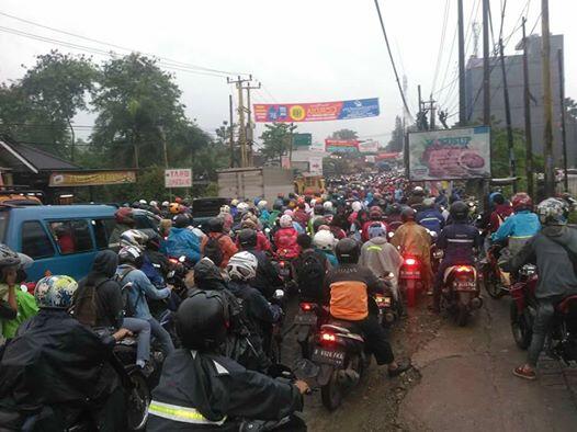 Tagih Janji Gub Jabar Pelebaran Jl Neraka Cileungsi-Jonggol