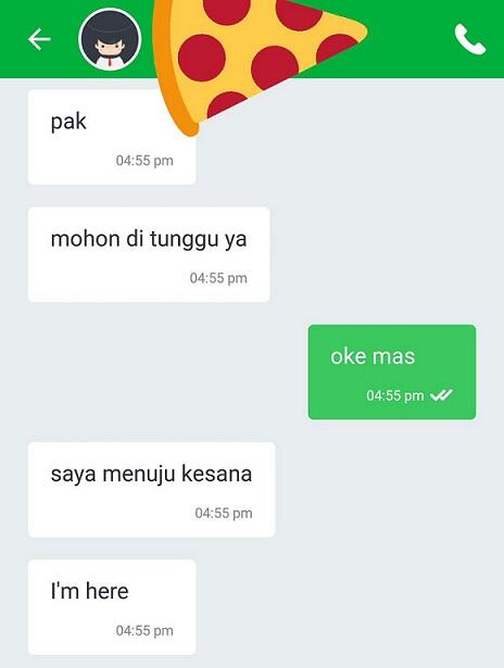 10 Gambar Chat Driver Online Dengan Penumpanganya Ini Dijamin Bikin Agan Ngakak